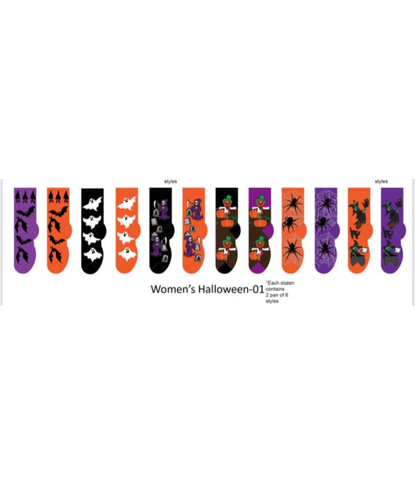 Women's Halloween Collection-01- Women's Crew